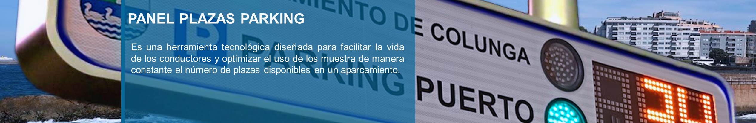 Panel Parking Puerto Lastres
